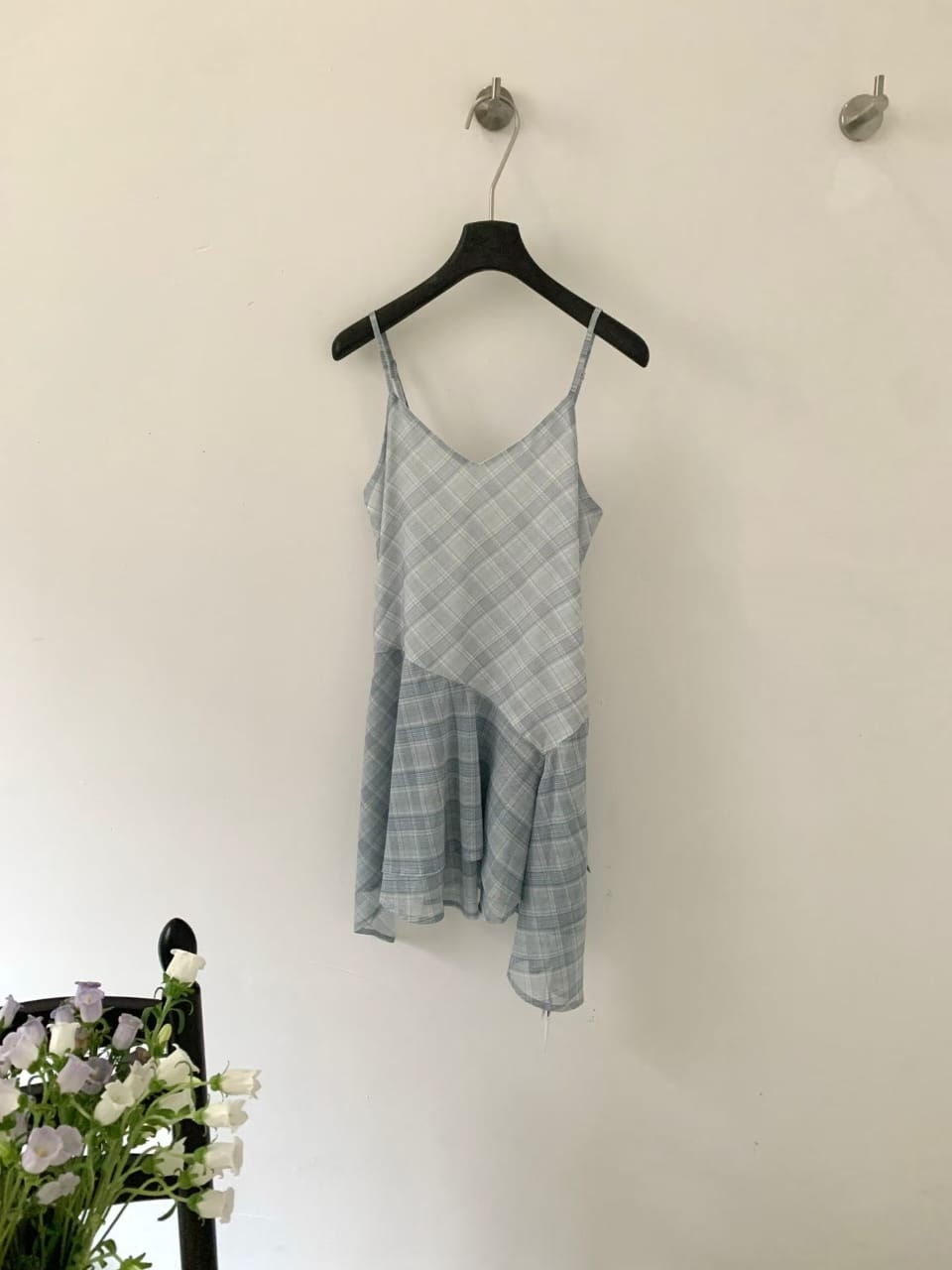 Black slip dress - gallery outfit shot